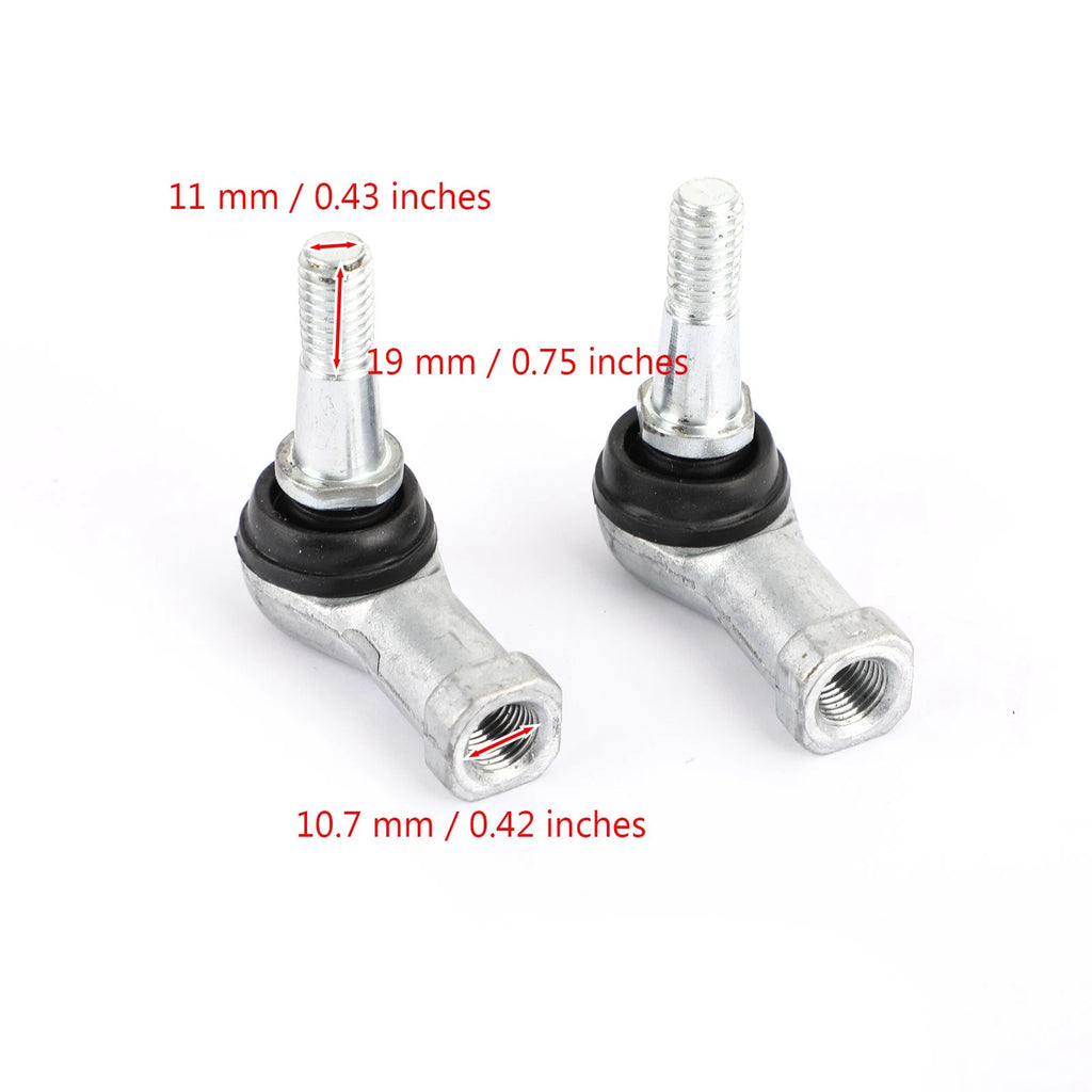 Tie Rod Ends for EZGO TXT Golf Carts (Gas/Electric) 70902-G01 70902-G02