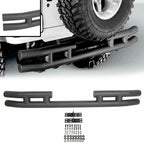 Double Bar Rear Bumper Protector Guard for Jeep Wrangler (1988–2006)
