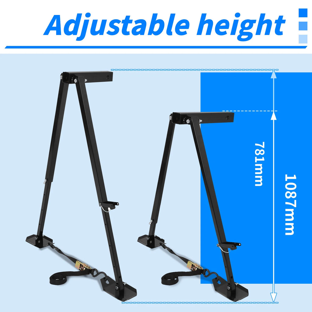Hitch Mount Stabilizer for RV with 2" Receivers (Motorhomes, Travel Trailers)
