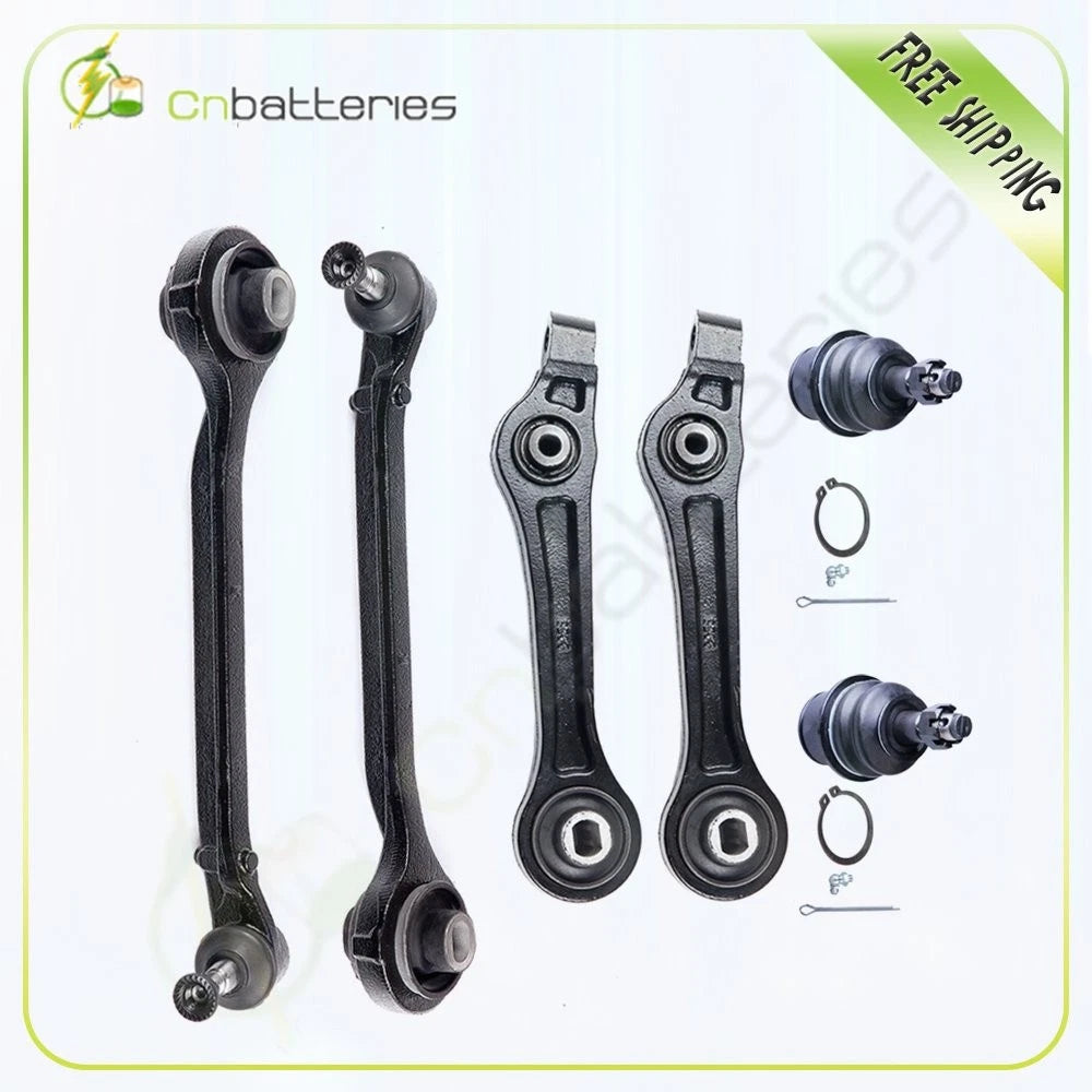 Set of 6 Suspension Control Arms Ball Joints for Dodge Charger (2007–2010)