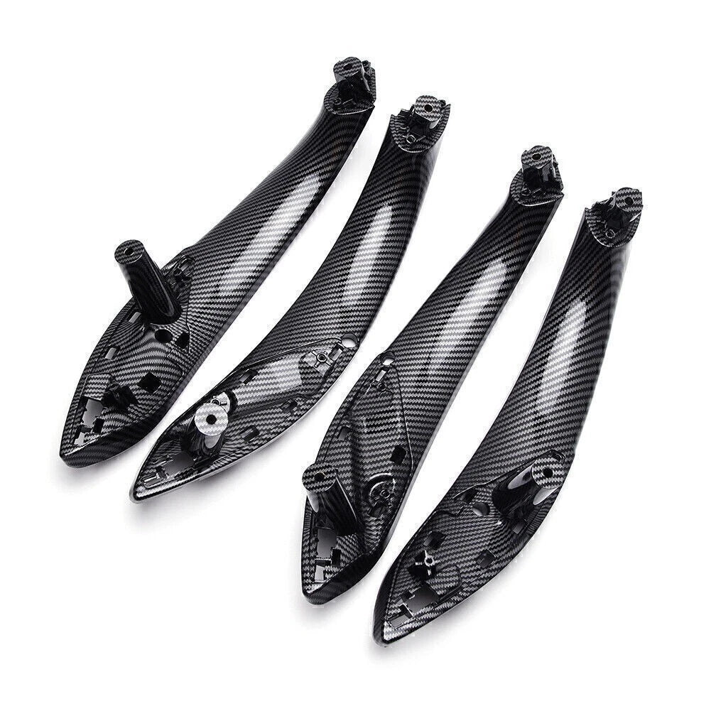 Inner Door Pull Handle Trim Cover Panel for BMW 3 F30 F35 (2012–2019) Carbon Fiber