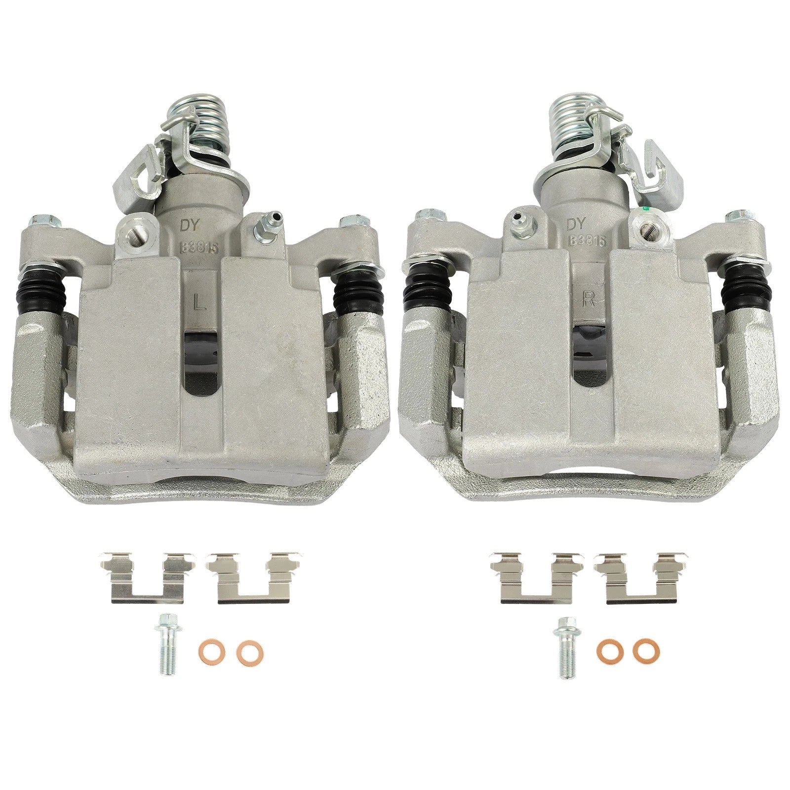 Set of 2 Rear Brake Calipers for Pontiac Grand Prix (2004–2008)