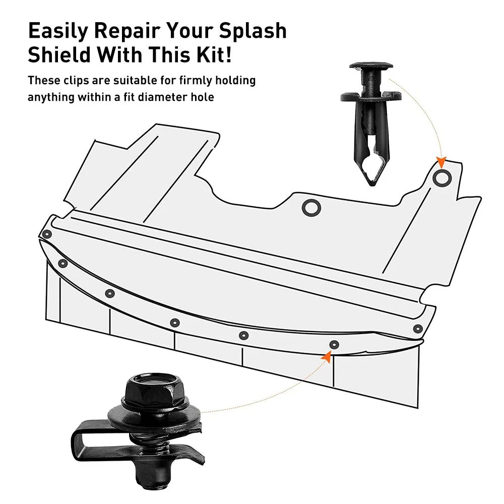 Engine Splash Shield Kit for Make Model