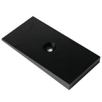 Set of 2 Steel Pinion Angle Shims 2.5" Wide 4° for Universal Fit