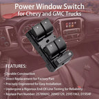 Power Window Control Switch for Chevy Silverado GMC Sierra (2007-2015)