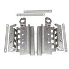 Saddlebag Hardware Kit for Harley FLHR (2014–Present) - Matte Black Latch Hinge