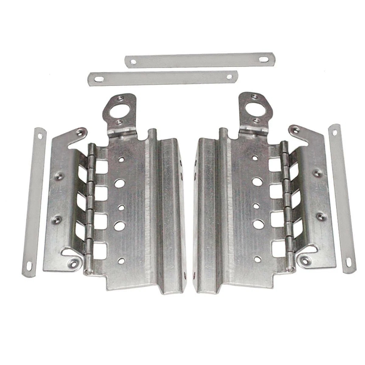 Saddlebag Hardware Kit for Harley FLHR (2014–Present) - Matte Black Latch Hinge