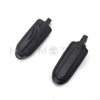 Black Lightning Flash Foot Rest Pegs for Harley Touring Softail Dyna (2014–2023)