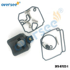 3X Carburetor Repair Kit 3F3-87122-1 for Tohatsu Outboard M 60B/70B (2003–UP)