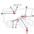Separator Belt for John Deere Combine (AMZ46366, Z46366)