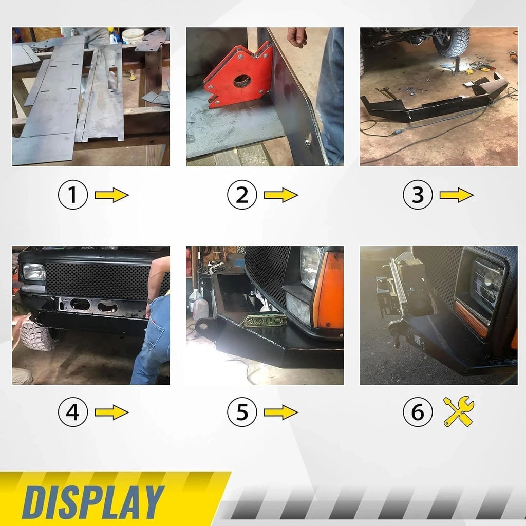 Front Winch Bumper Kit for Jeep Cherokee XJ (1984–2001)