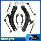Front Lower Control Arm Ball Joint and Sway Bar Link for Nissan Rogue (2008–2013)