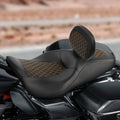 Driver Passenger Seat Rider Backrest for Harley Street Glide (2009-2023)