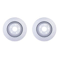 Set of 2 Hella Rear Vented 330mm Disc Brake Rotors for A6 Quattro Avant