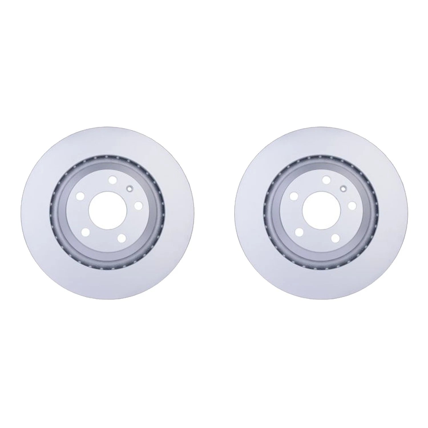 Set of 2 Hella Rear Vented 330mm Disc Brake Rotors for A6 Quattro Avant