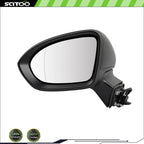 LH Rear Door Mirror for Chevrolet Cruze (2016–2019) - Non-Heated, PTM