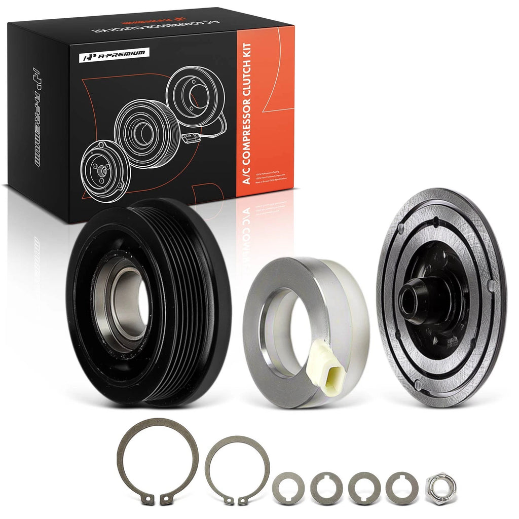 A/C Compressor Clutch Kit with 6-Groove Pulley for Buick LeSabre Olds (1971–2004)