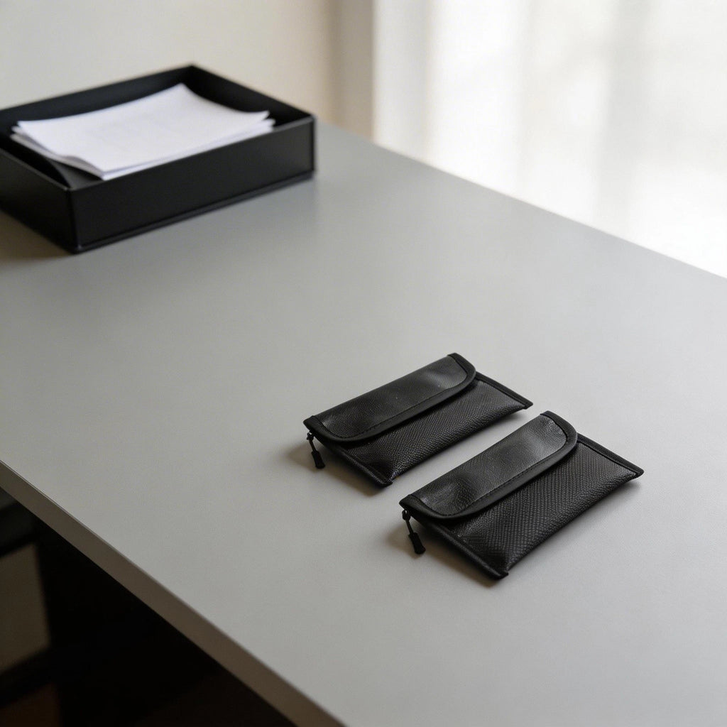 2 Pack Fireproof Pouches for Cash and Documents
