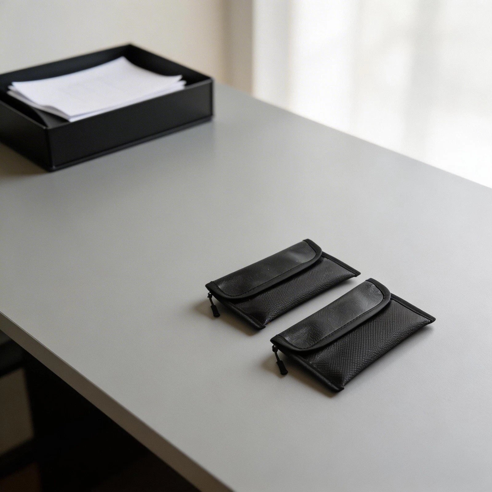 2 Pack Fireproof Pouches for Cash and Documents