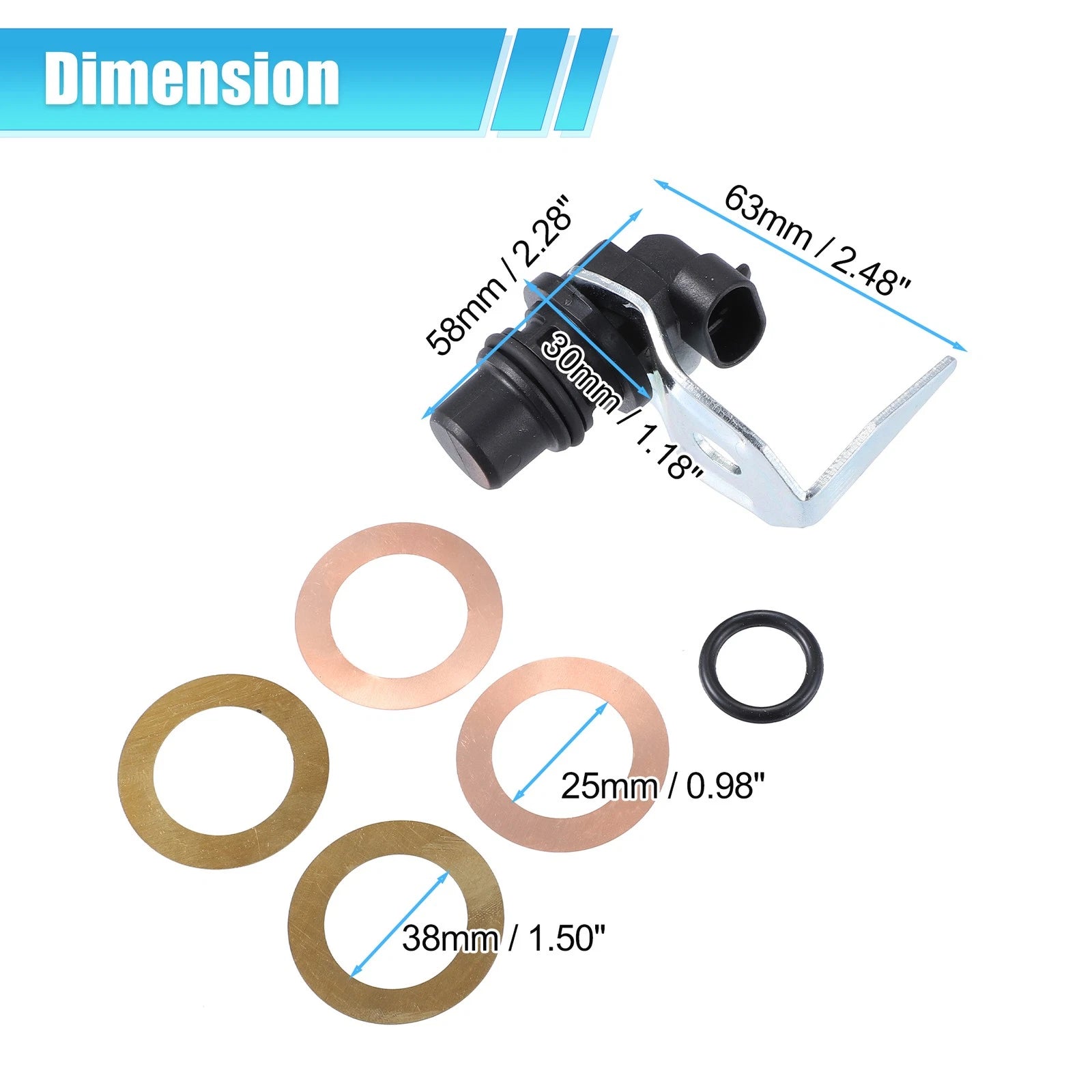 Camshaft Position Sensor for Ford E-350, F250, F350 (1992–1996) F4TZ12K073C