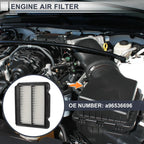 Car Engine Air Filter for Chevrolet Aveo 1.6L (2004-2011) - 1 x Filter