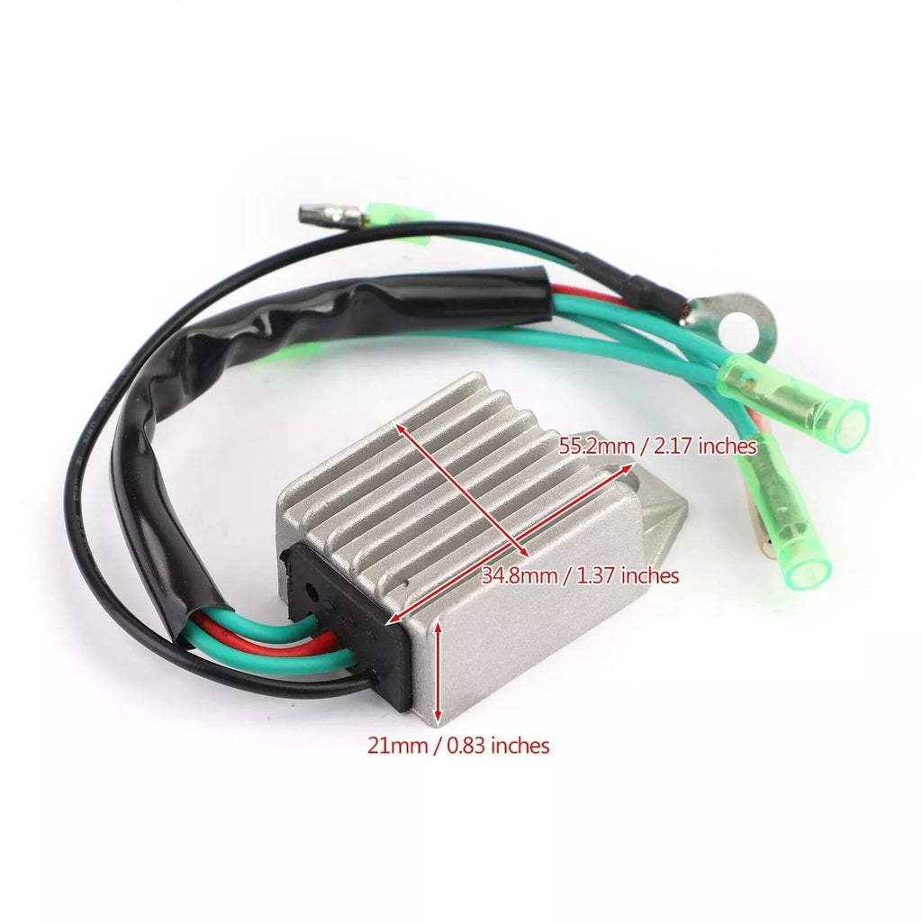 Rectifier Regulator 6J8-81960-00 for Yamaha 6hp-50hp (1990–2013)