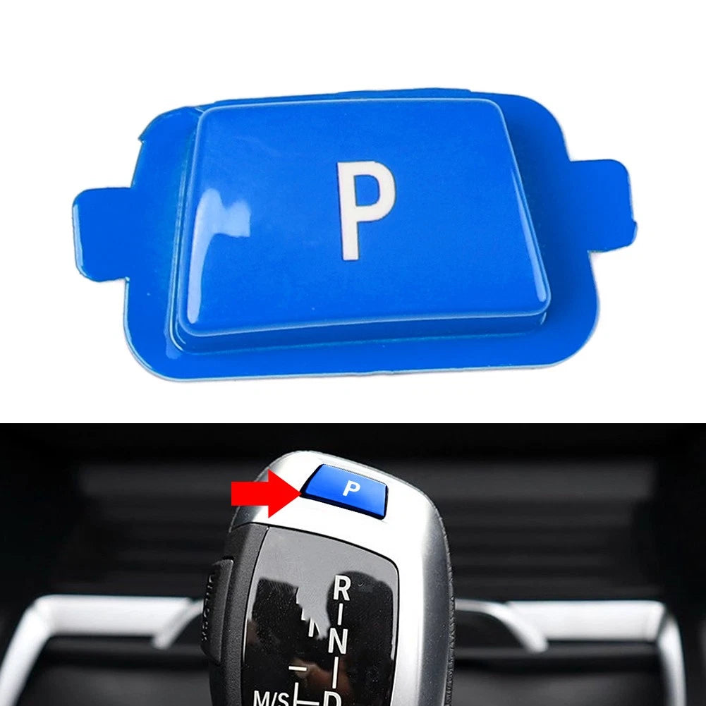 Gear Shift Knob P Button Cover for BMW 1 2 3 4 5 7 Series X3 X4 (F Chassis)