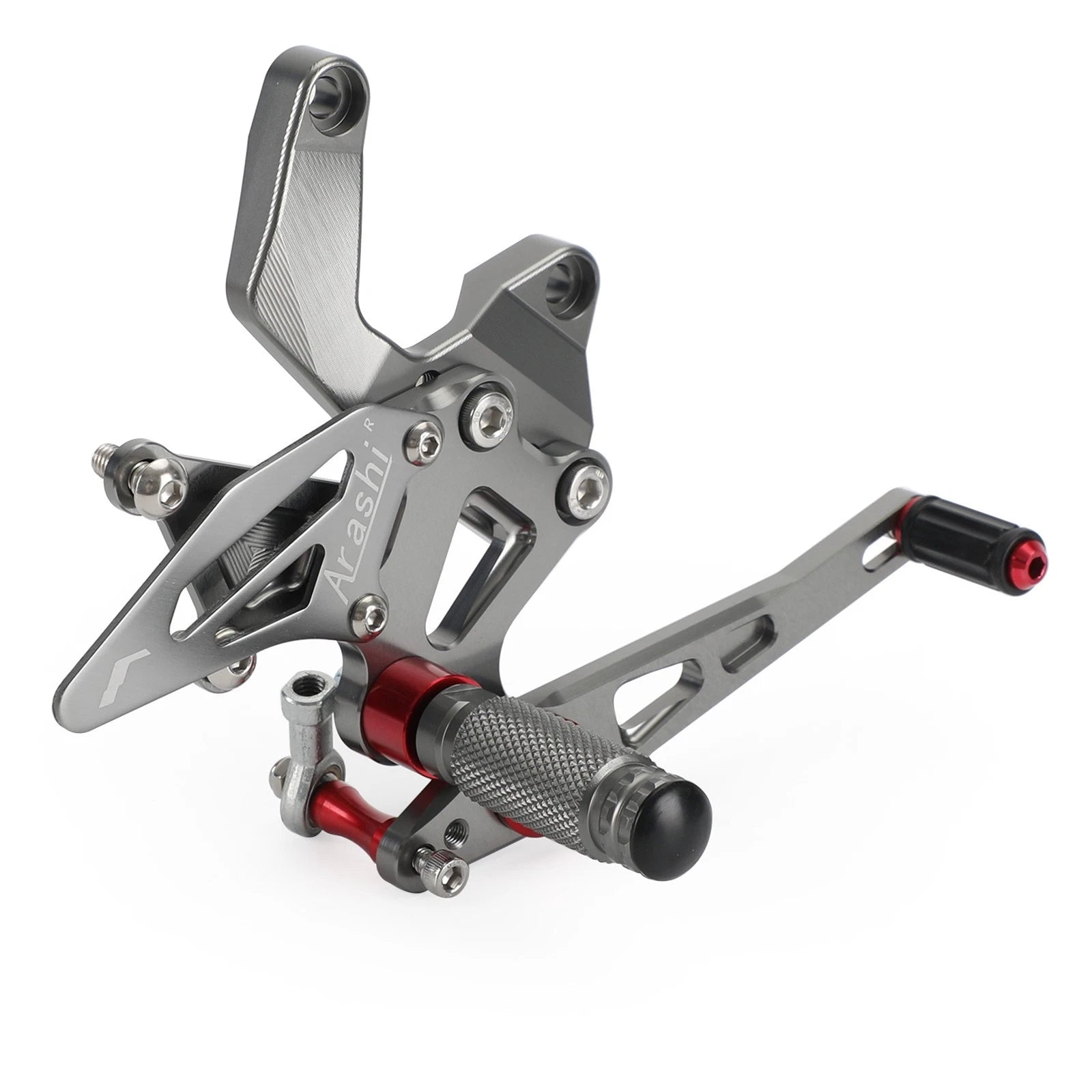 Aluminum Gray Rear Footpegs Footrest for Kawasaki Z900 (2021–2022)
