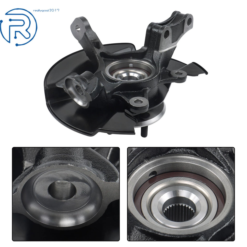 Front Left Steering Knuckle & Hub Bearing Assy for Honda Ridgeline (2006–2014) 686-371