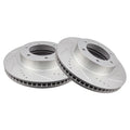 Set of 2 Drilled and Slotted Brake Disc Rotors for Toyota Tacoma 4Runner FJ