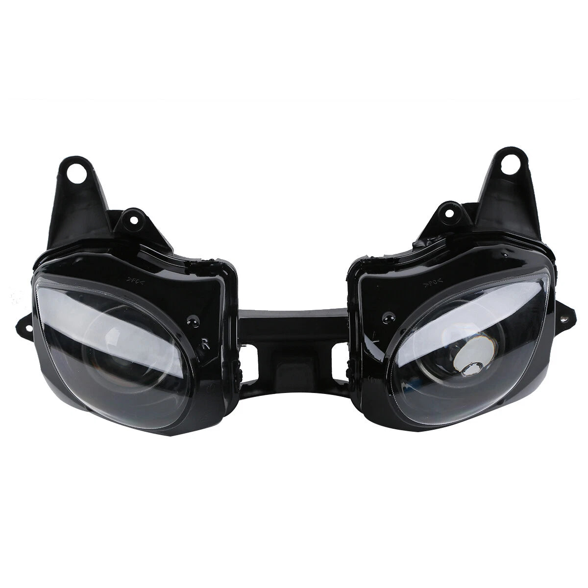 Headlight Assembly & Fairing Stay Bracket for Kawasaki Ninja ZX6R (2007–2008)