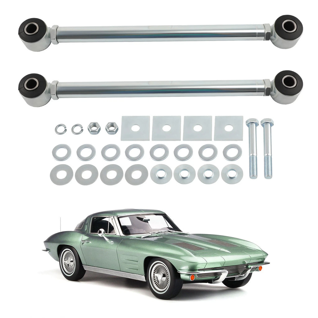 2Pcs Adjustable Rear Strut Rods Control Arm for Chevrolet Corvette (1963–1979)