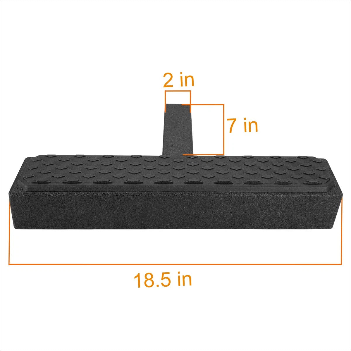 Trailer Towing Hitch Step Bar for (18.5" Width, 2" Receiver)