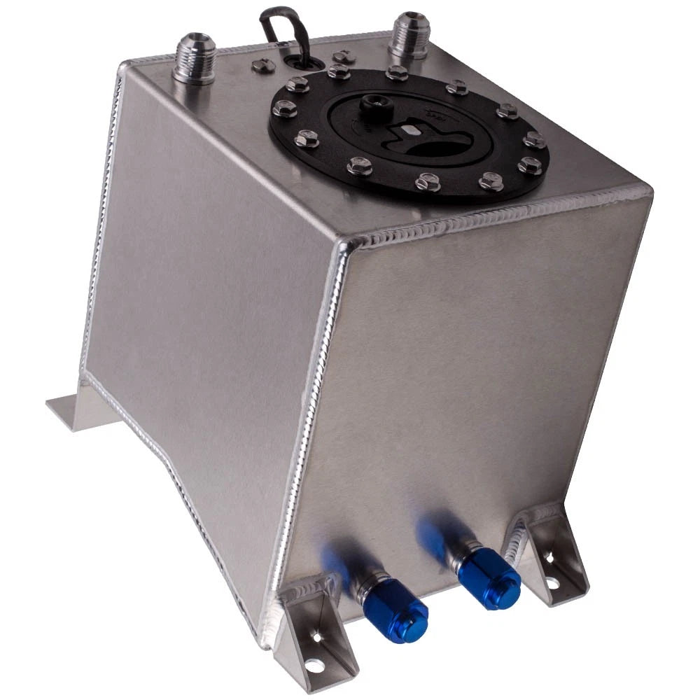 9.5L Aluminum Racing Drift Fuel Cell Tank + Level Sender for Universal
