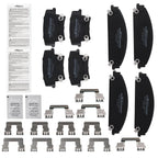 Set of 4 Ceramic Brake Pads for Dodge Challenger/Charger (2006–2023)