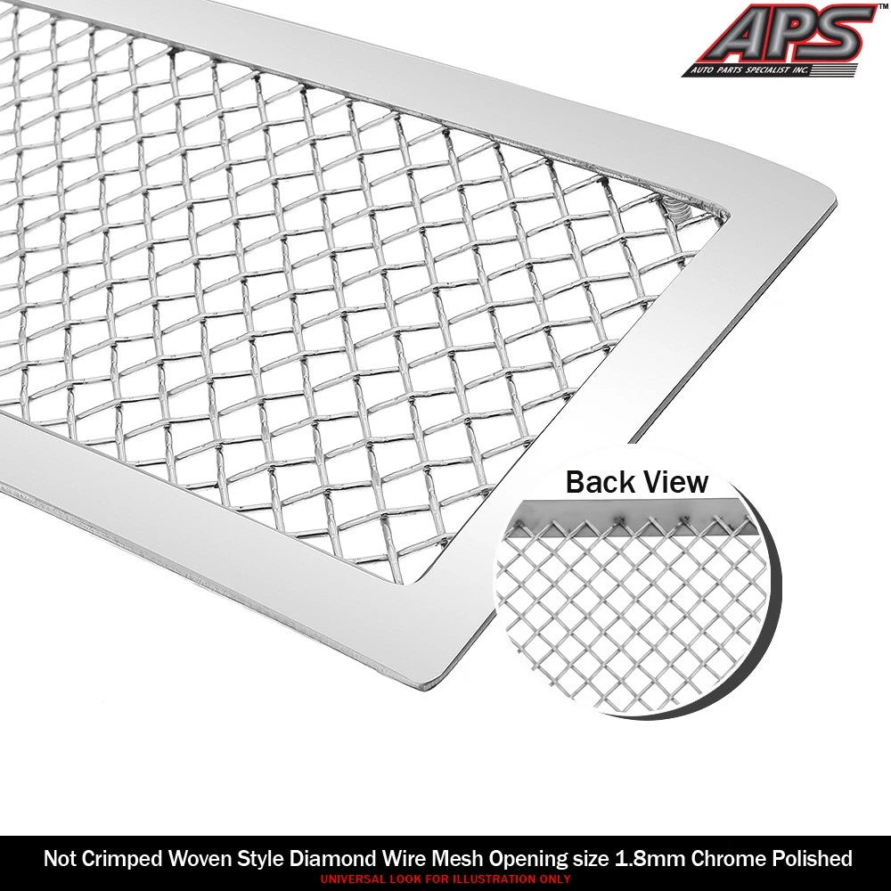 Stainless Chrome Mesh Grille Insert for Nissan Armada (2008-2015)