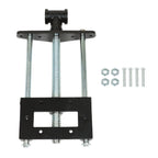 9" Woodworking Vise for Bench (Cast Iron, Chrome Plated)