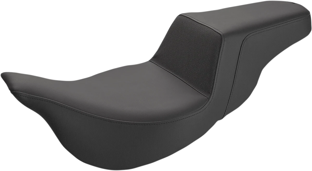 SADDLEMEN Step-Up Seat for FL (2008–2024) 808-07B-174EXT, Gripper, Black