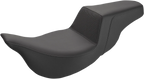 SADDLEMEN Step-Up Seat for FL (2008–2024) 808-07B-174EXT, Gripper, Black