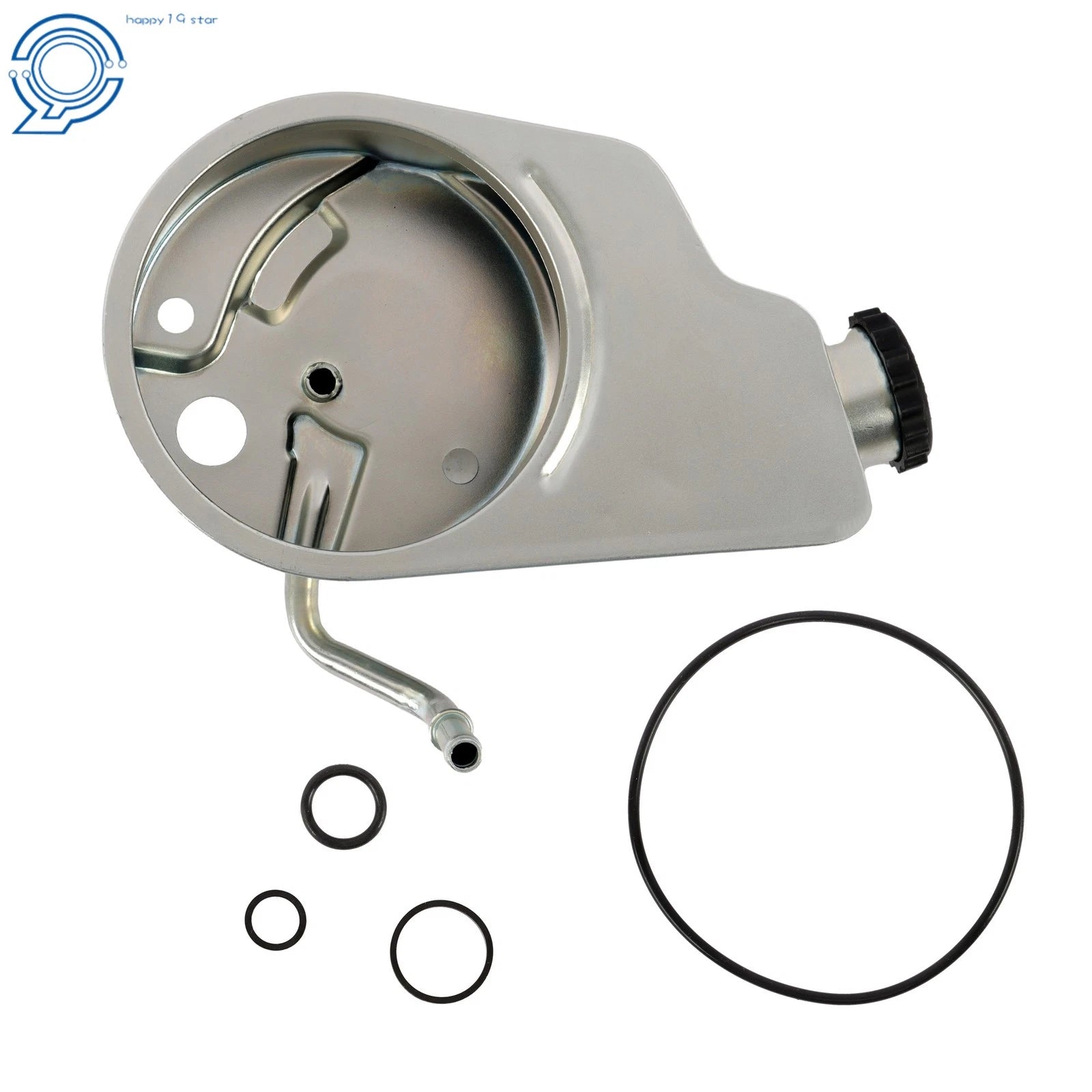 Power Steering Reservoir with Cap for Chevrolet Tahoe GMC Sierra 1500 (2000–2006)