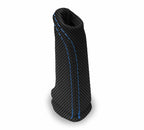 Carbon Fiber E Brake Boot Cover for BMW E60 (2004–2010) Blue Stitch