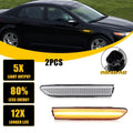 Clear Amber LED Front Side Marker Light for Acura TL (2004–2008)
