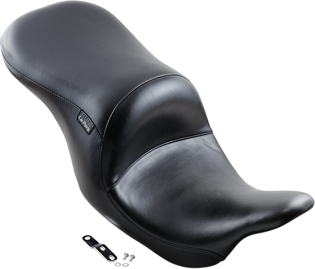 LE PERA Maverick Up-Front Seat for Harley FL (2008–2023) - Smooth Black