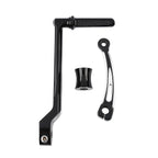 Black CNC Shifter Lever Set for Harley Street Glide, Softail (1986-2023)