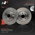 Front Disc Brake Rotors for Mercedes-Benz CLA250 (2014–2019)