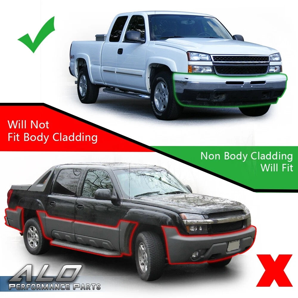 Smoke Lens Headlights & Black Tail Lights for Chevy Silverado (2003–2006)