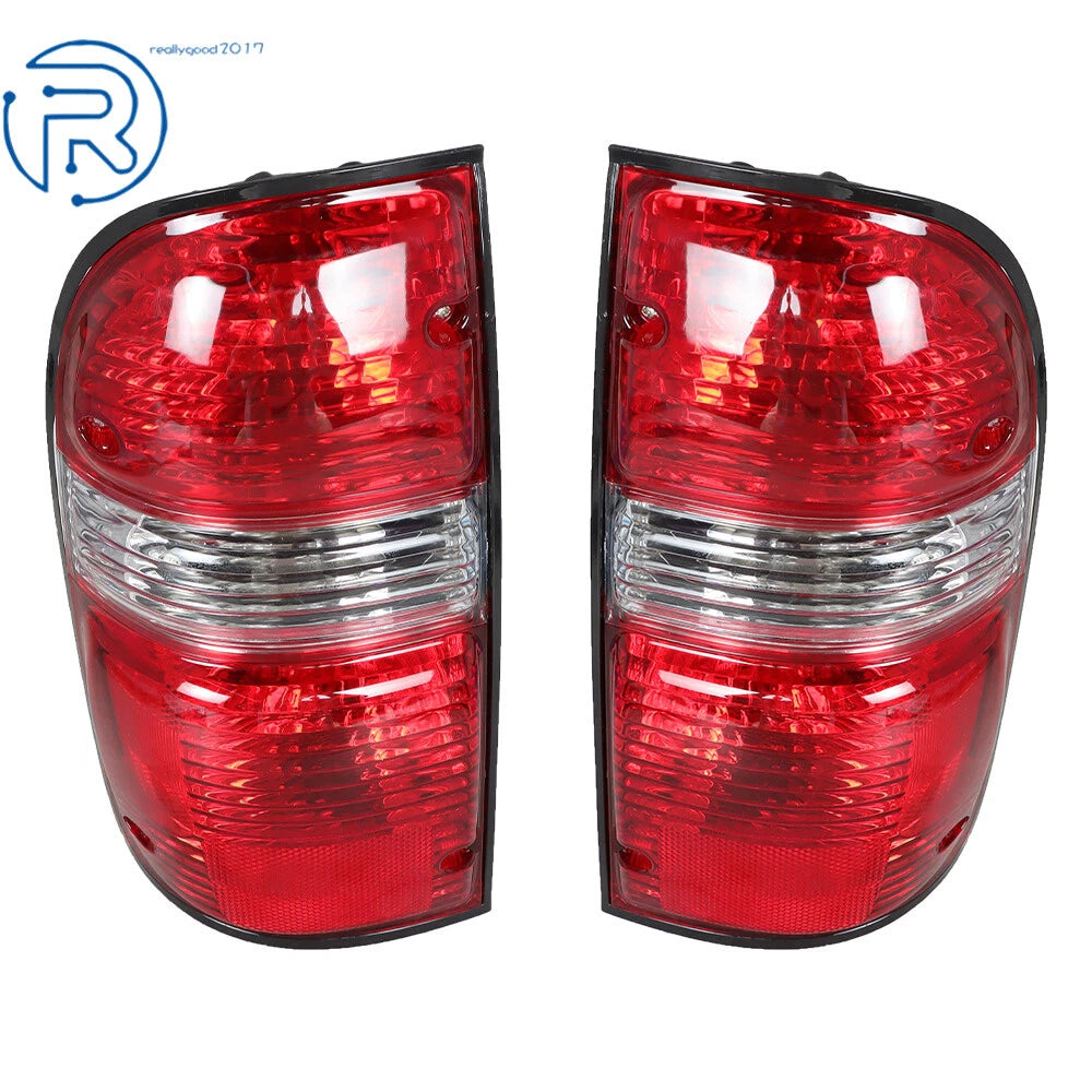 Red Smoked Tail Lights for Toyota Tacoma (2001-2004)