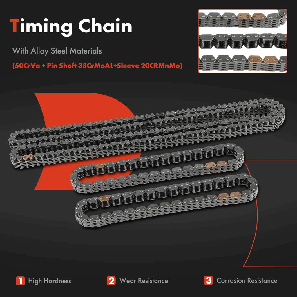 9x Timing Chain Kit for Nissan Frontier Pathfinder (2005-2019)