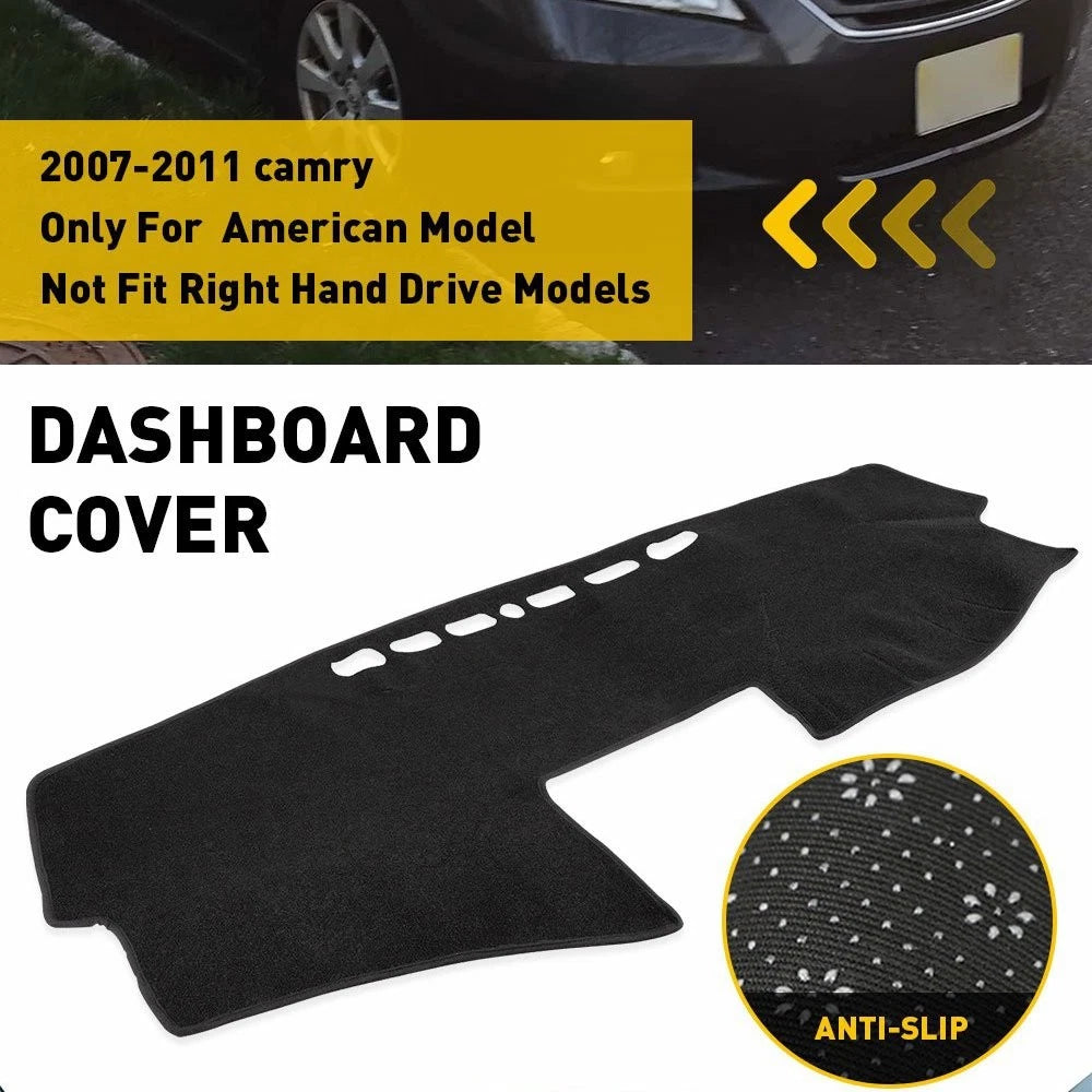 Dashboard Dash Mat Carpet Cover for Toyota Camry (2007–2011)