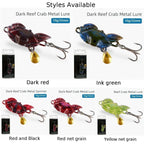 35mm Bass Fishing Metal Crab Spoon Lure 10g Long Casting Bait
